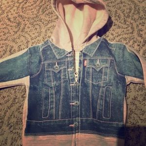 Levis Baby girl hoddie